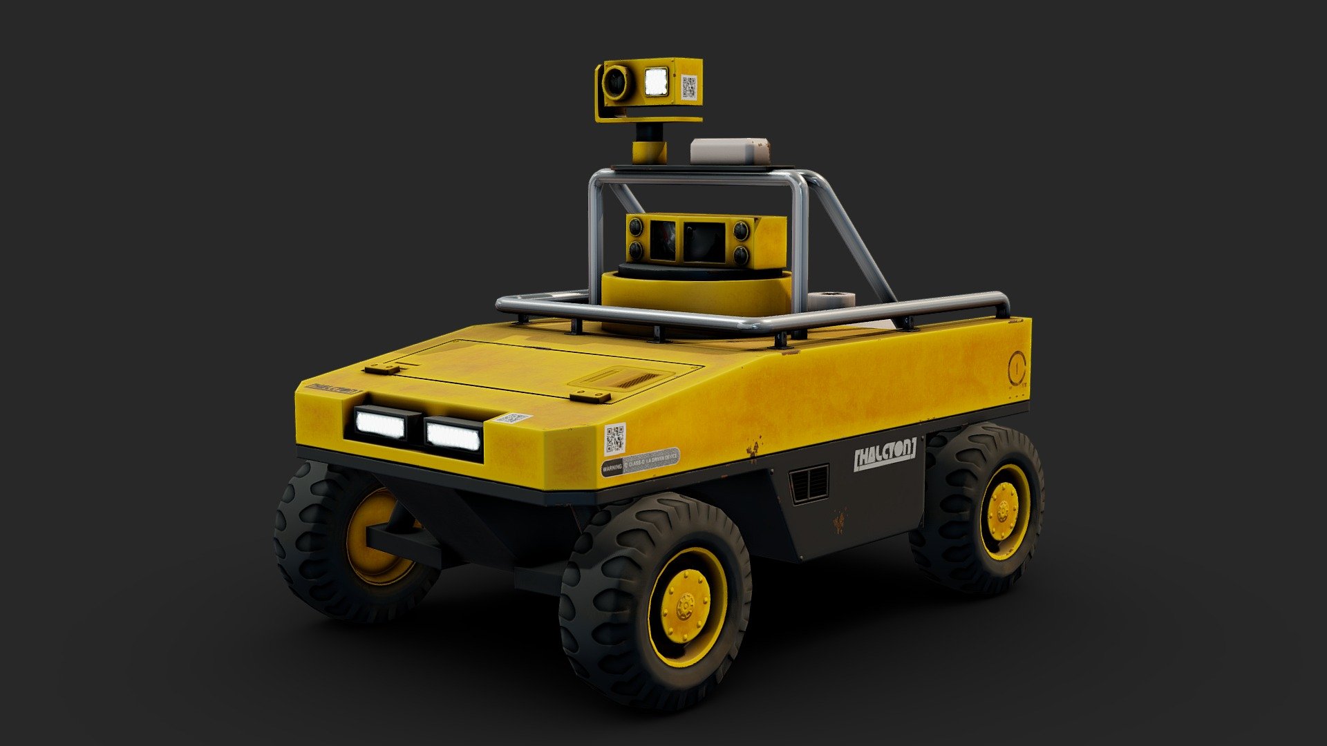 Unmanned Ground Vehicle (UGV) 3d model