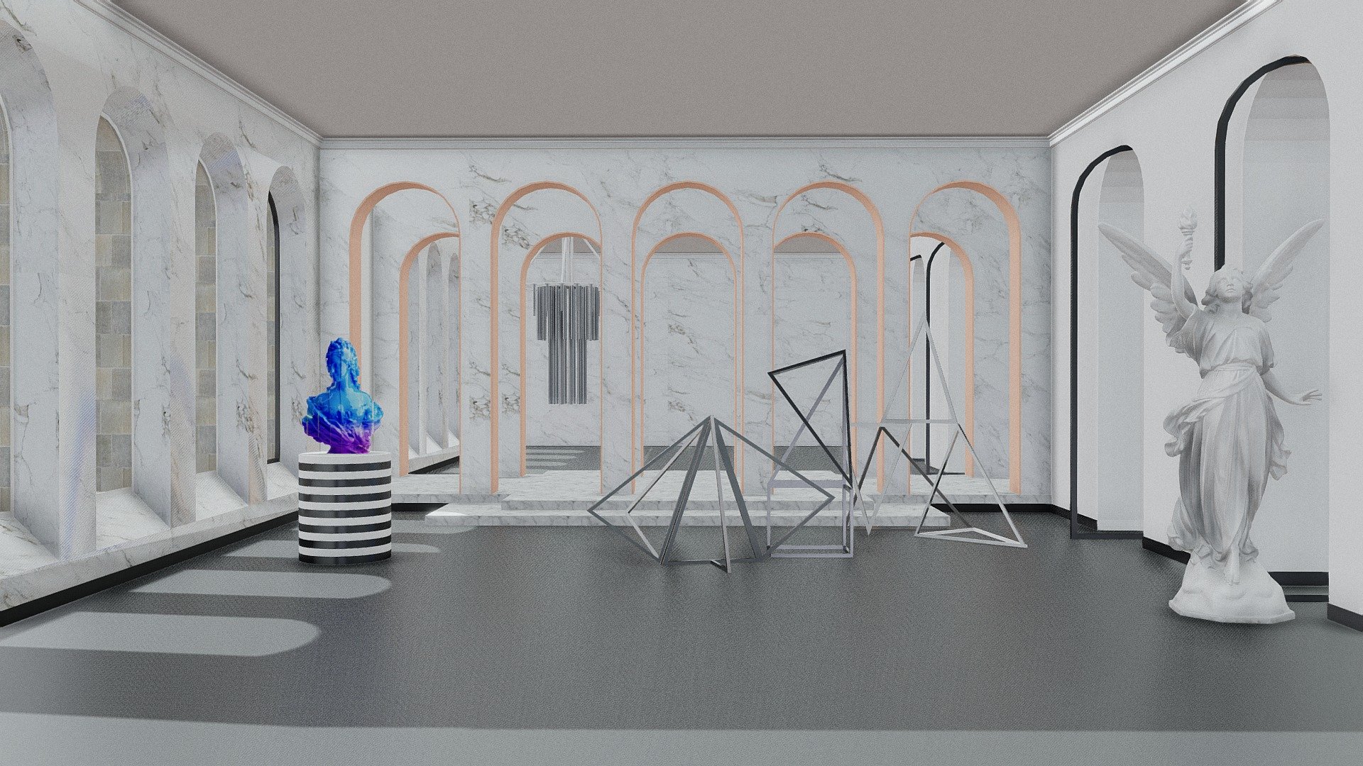 Museum of Modern Art 3d model