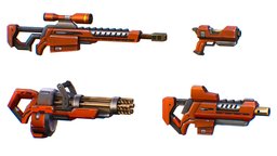 $42 discount Sci-Fi Сartoon Weapons Set 2