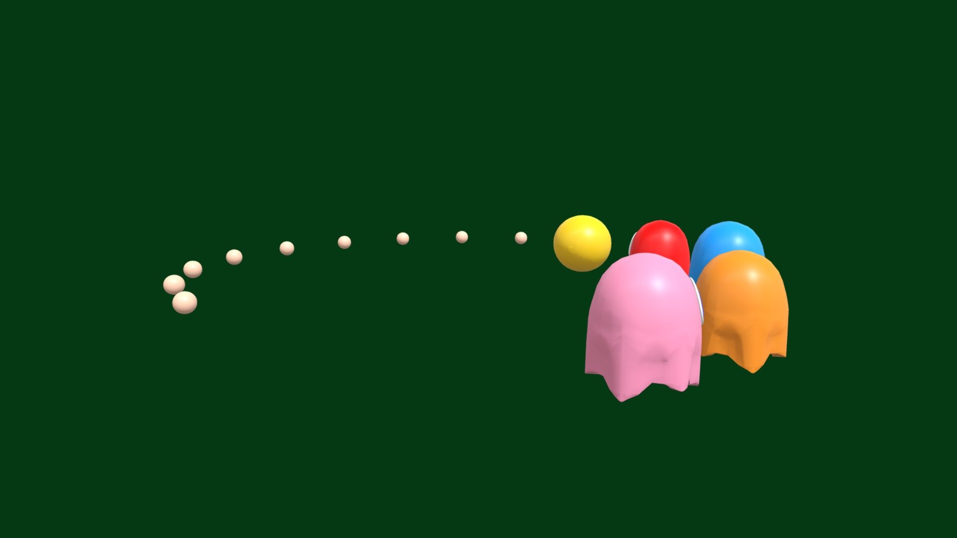 Pac Man (Non- Commercial) 3d model