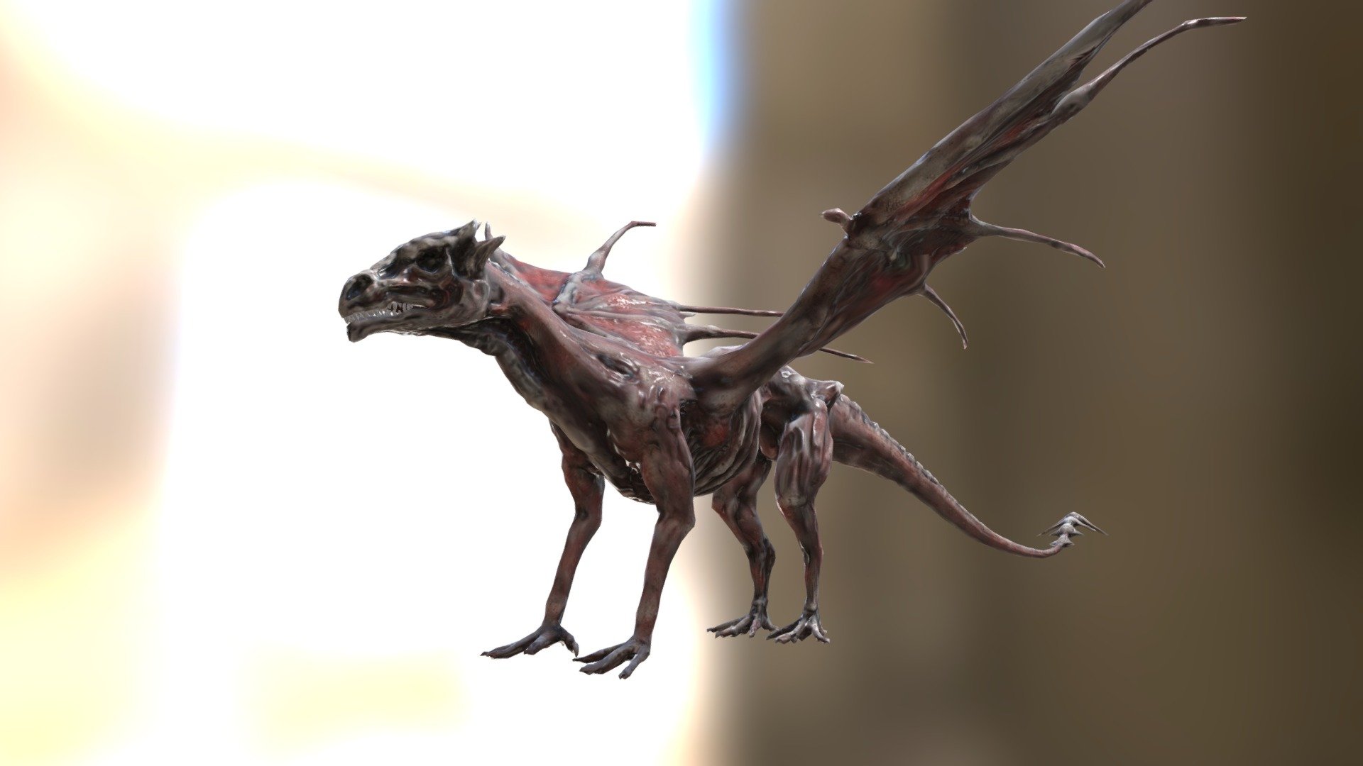 Undead Dragon 3d model