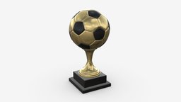 Trophy soccer ball