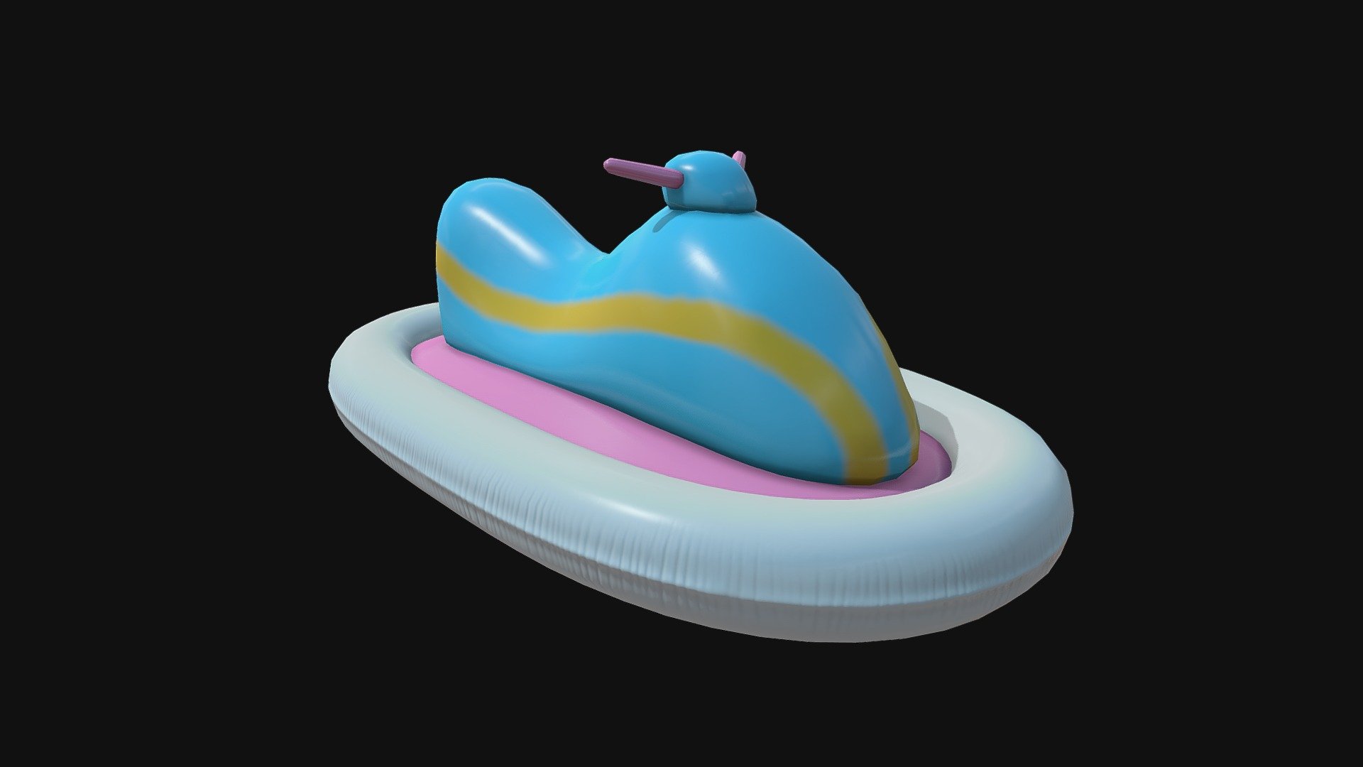 Jet Ski Pool Float 3d model