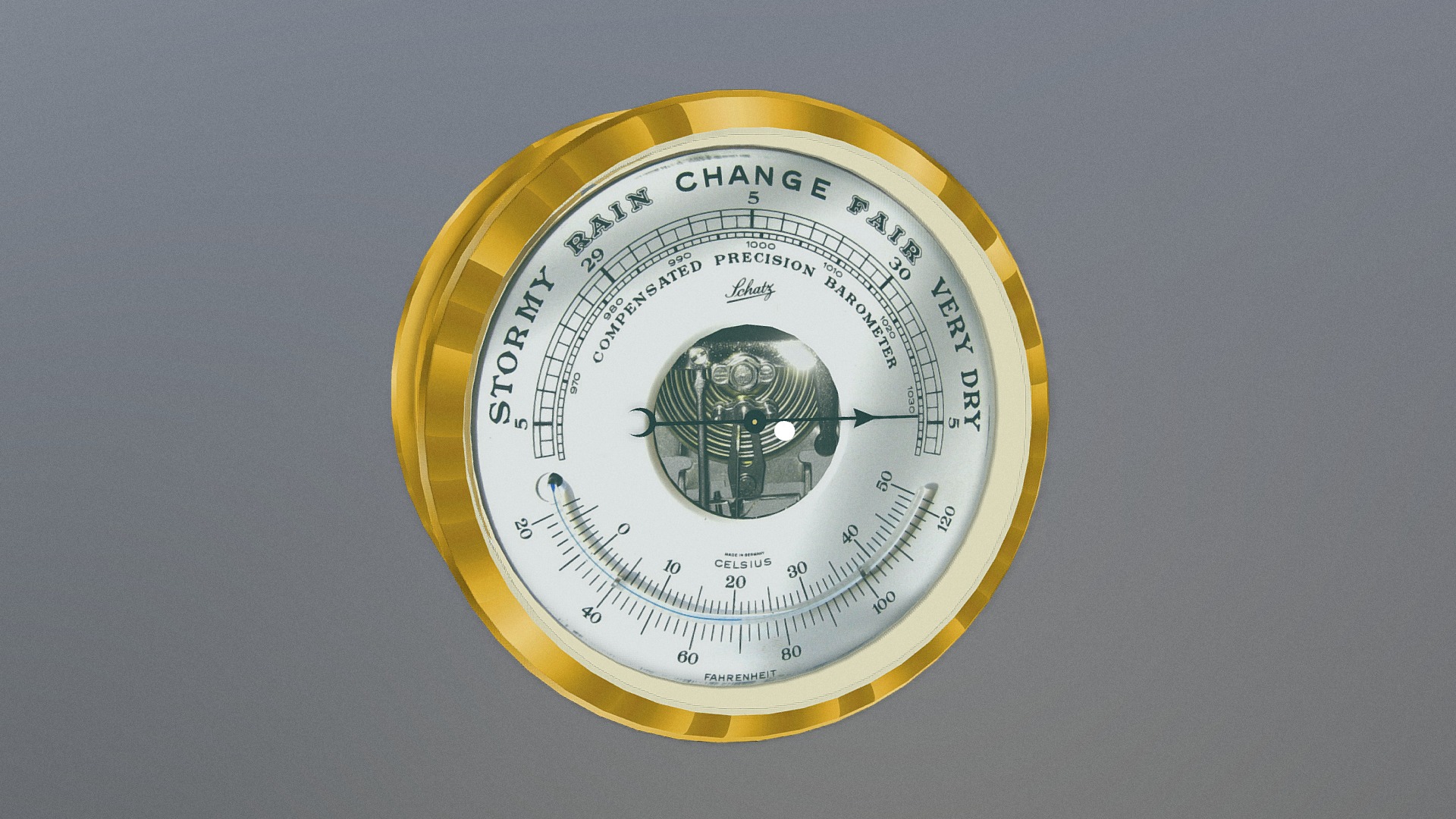 Barometer 3d model