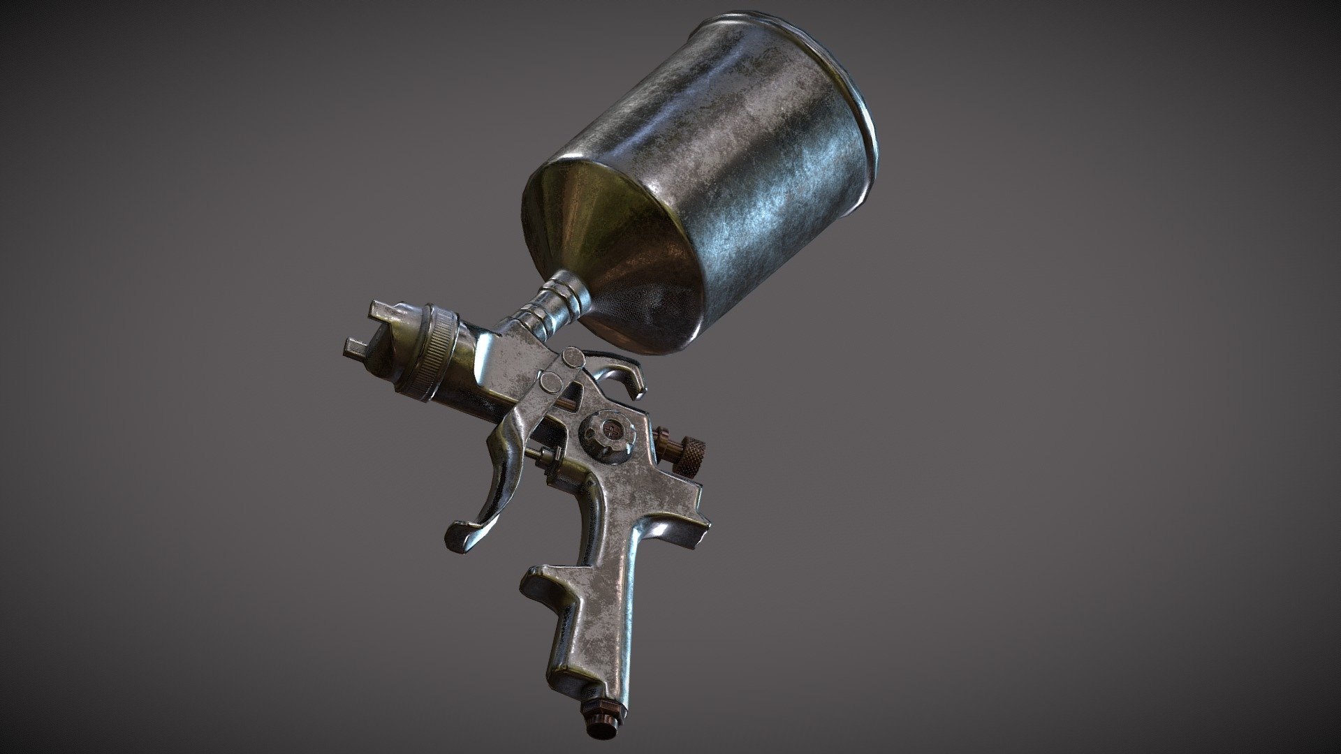 Spray Gun 3d model