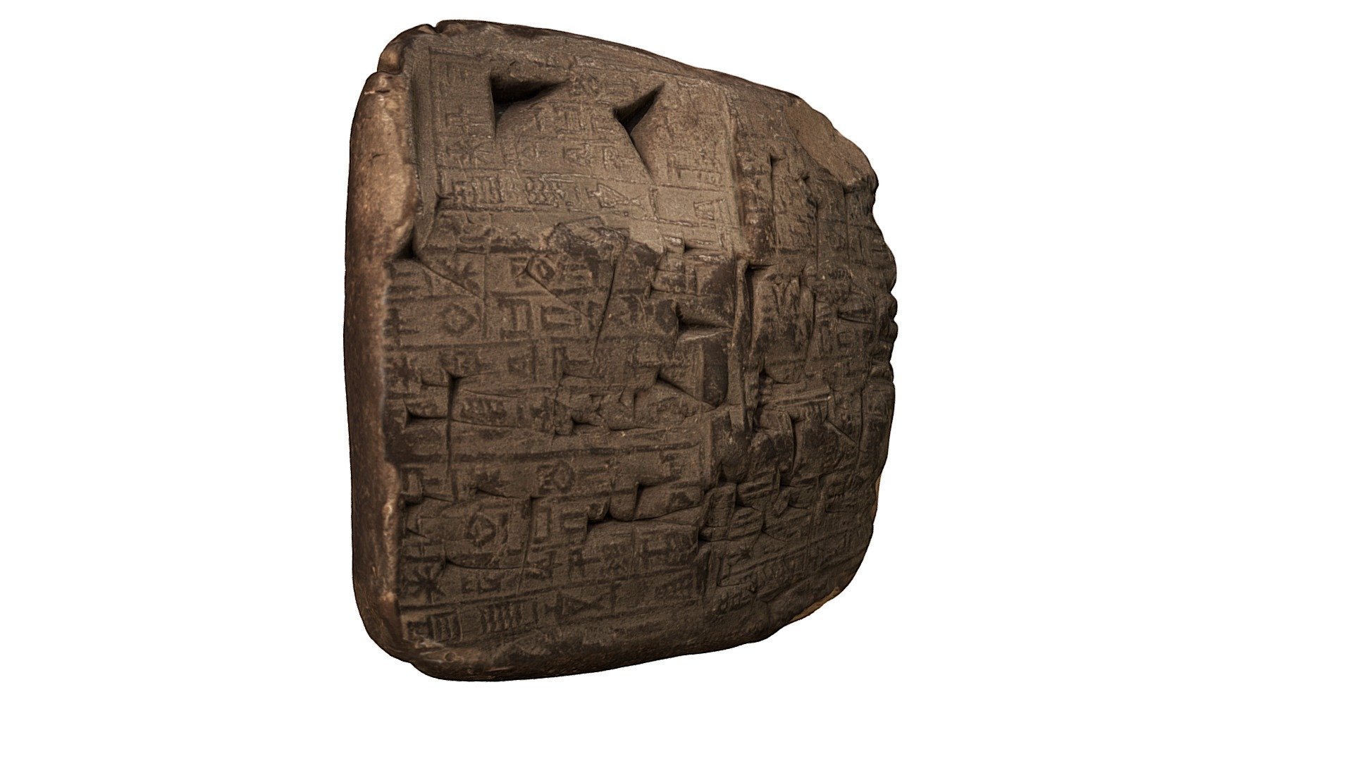 Cuneiform Clay Tablet 3d model