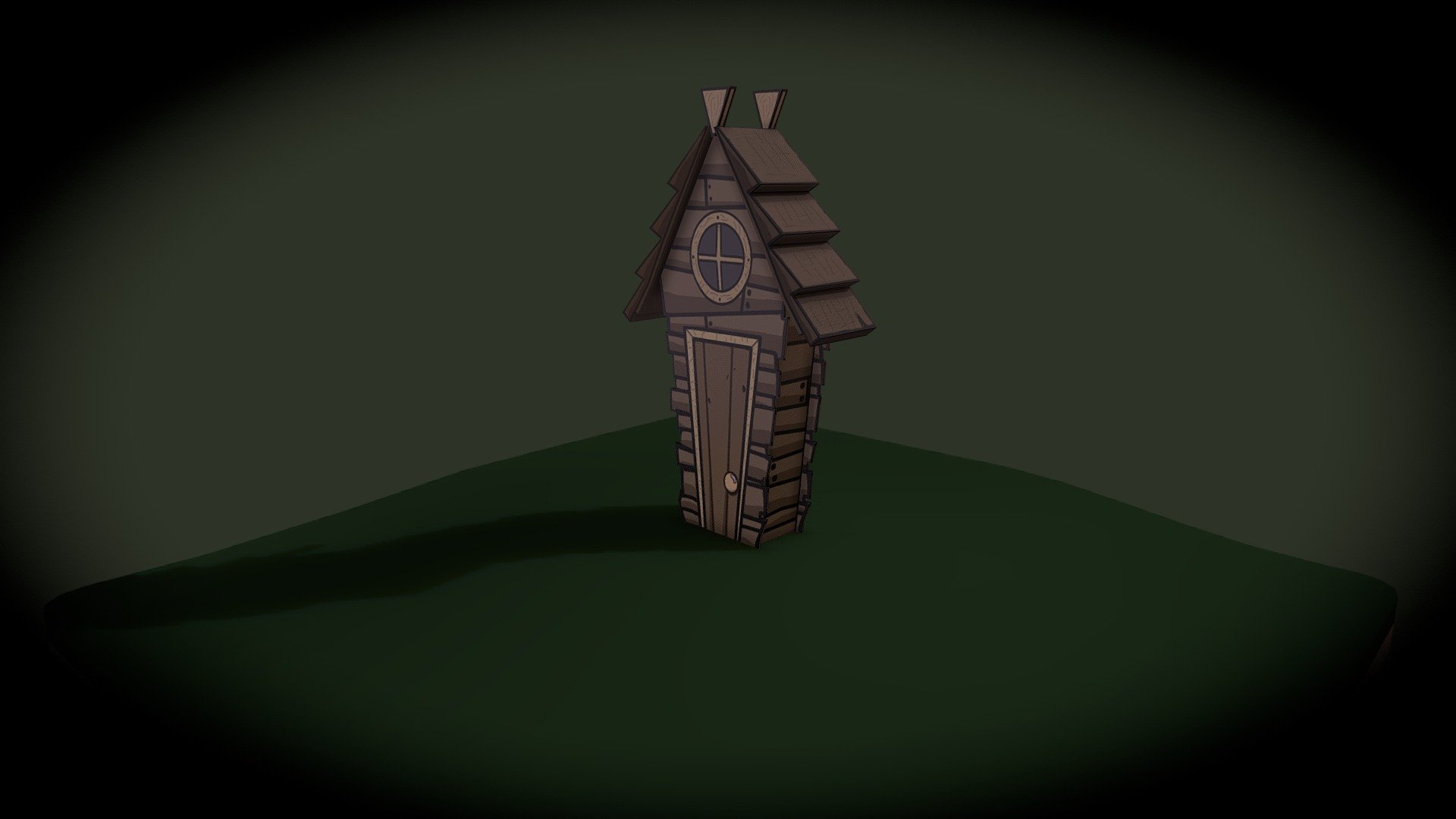 Pig House 3d model