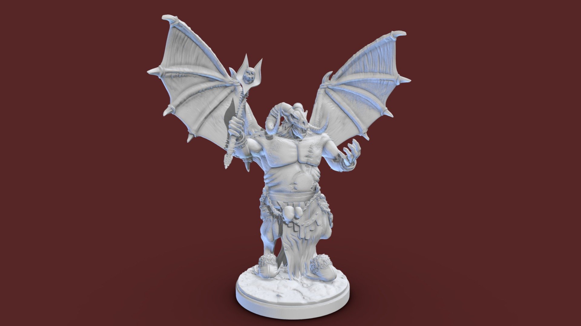 TTRPG Miniature 3d model