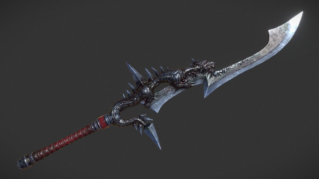 sword 01 3d model