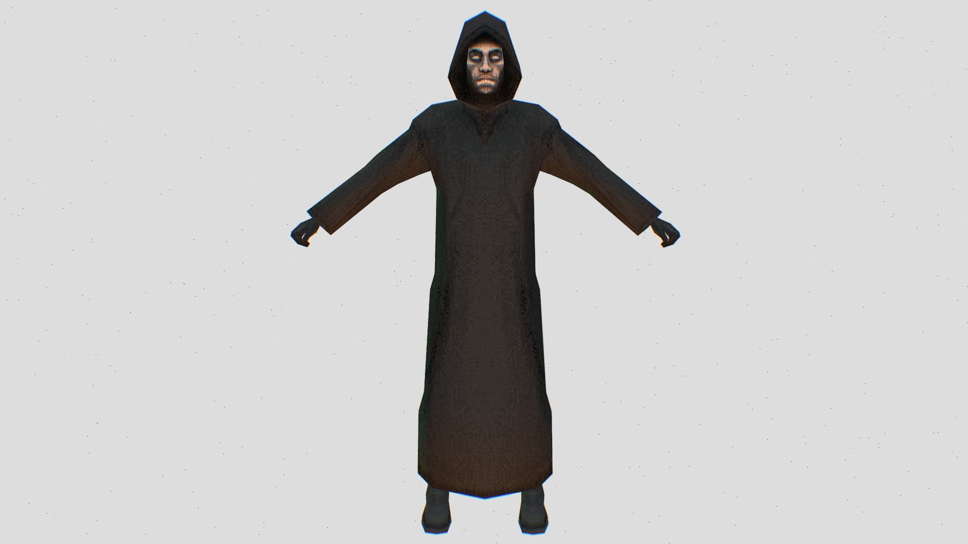 PS1 Style Character 3d model