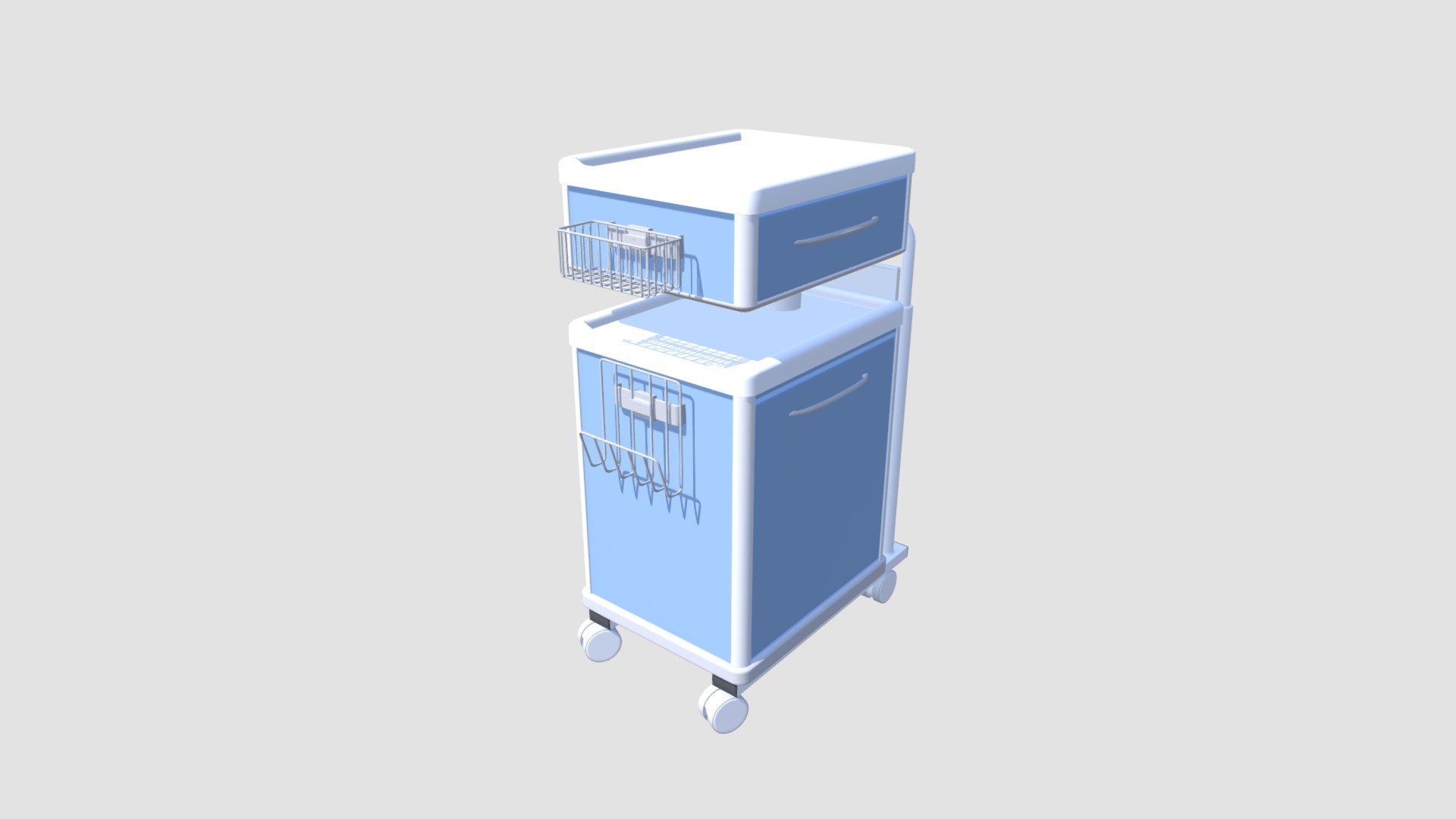 hospital equipment 3d model