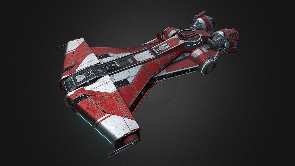 Jedis Order Defender 3d model