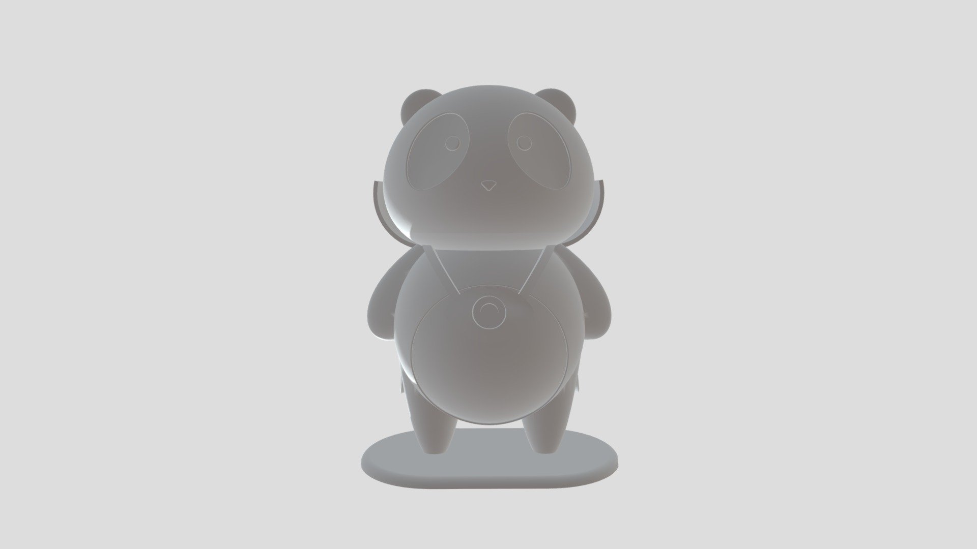 Panda Strange 3d model