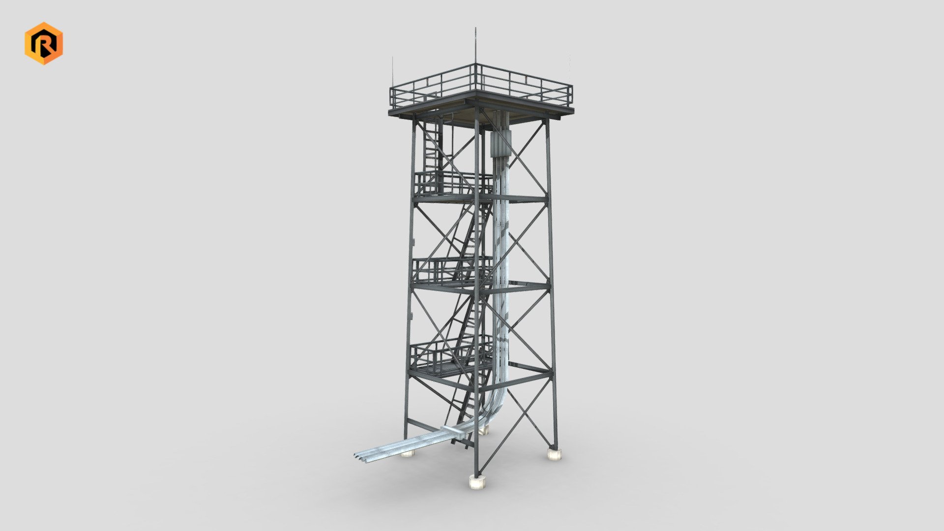 Guard Tower 3d model