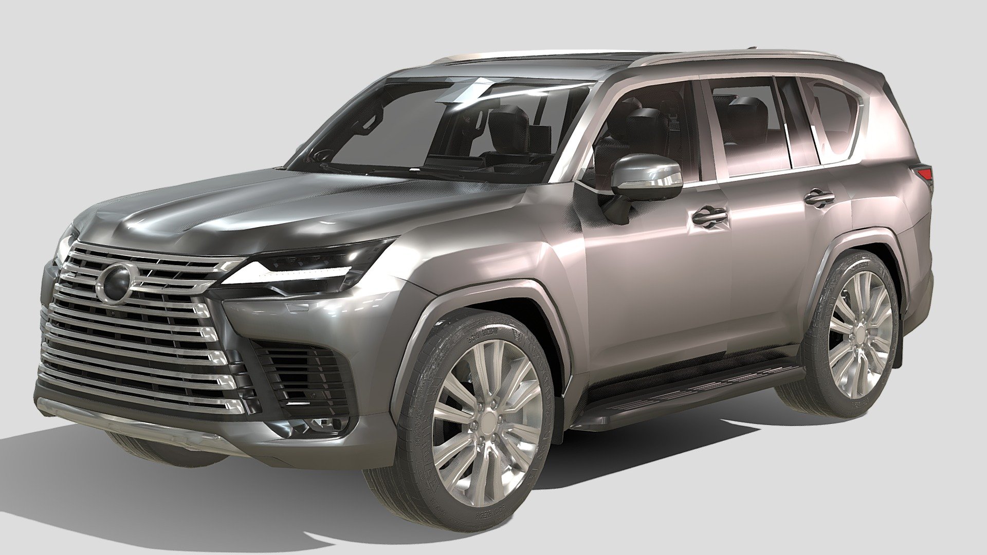 Lexus LX600 2022 3d model