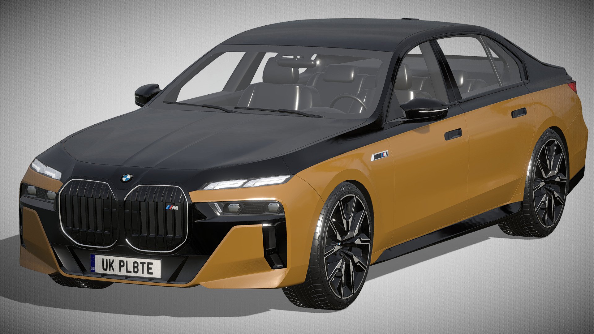 BMW i7 M70 3d model