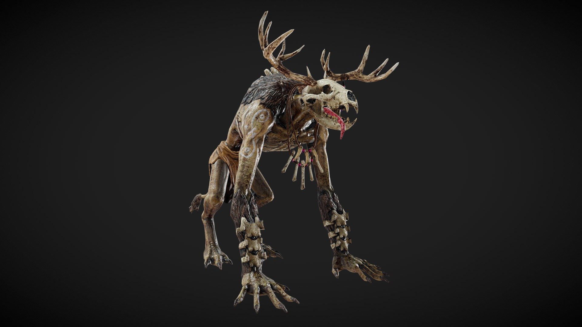 Wendigo 3d model