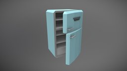 Retro Fridge Freezer