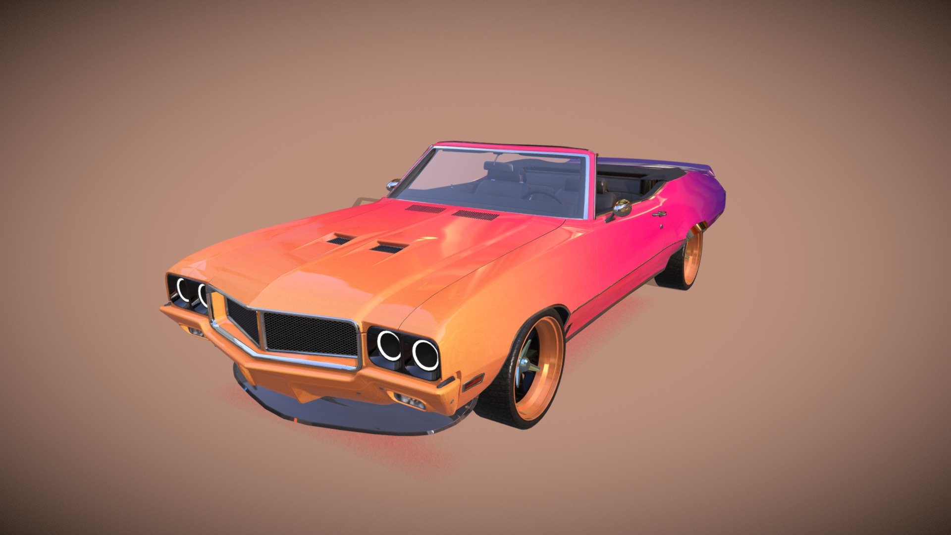 Buick GS Convertible 3d model