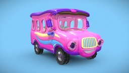 cartoon bus