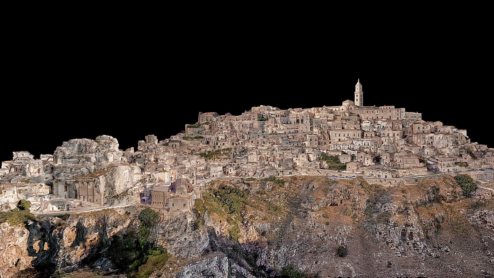 Matera 3d model