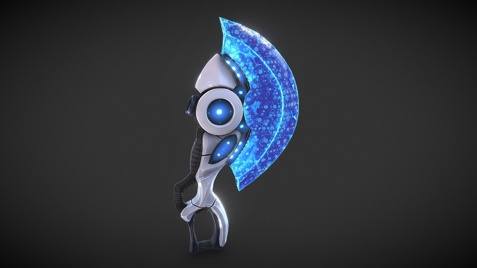 Plasma Axe 3d model