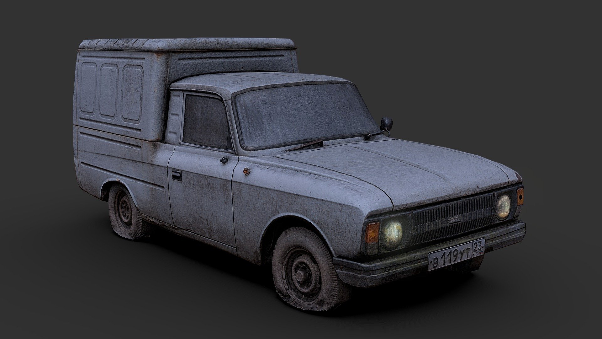 Pirozhok Scan Retopo (Free Scan) 3d model