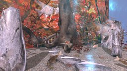 Water tank for metaverse, autumn leaves【紅葉】v1.0