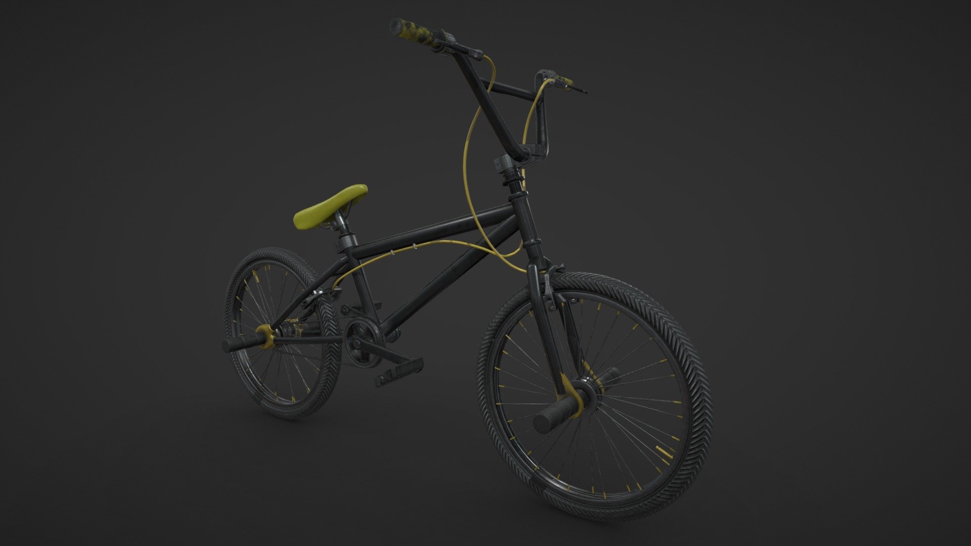 BMX Bike Superstar 3d model