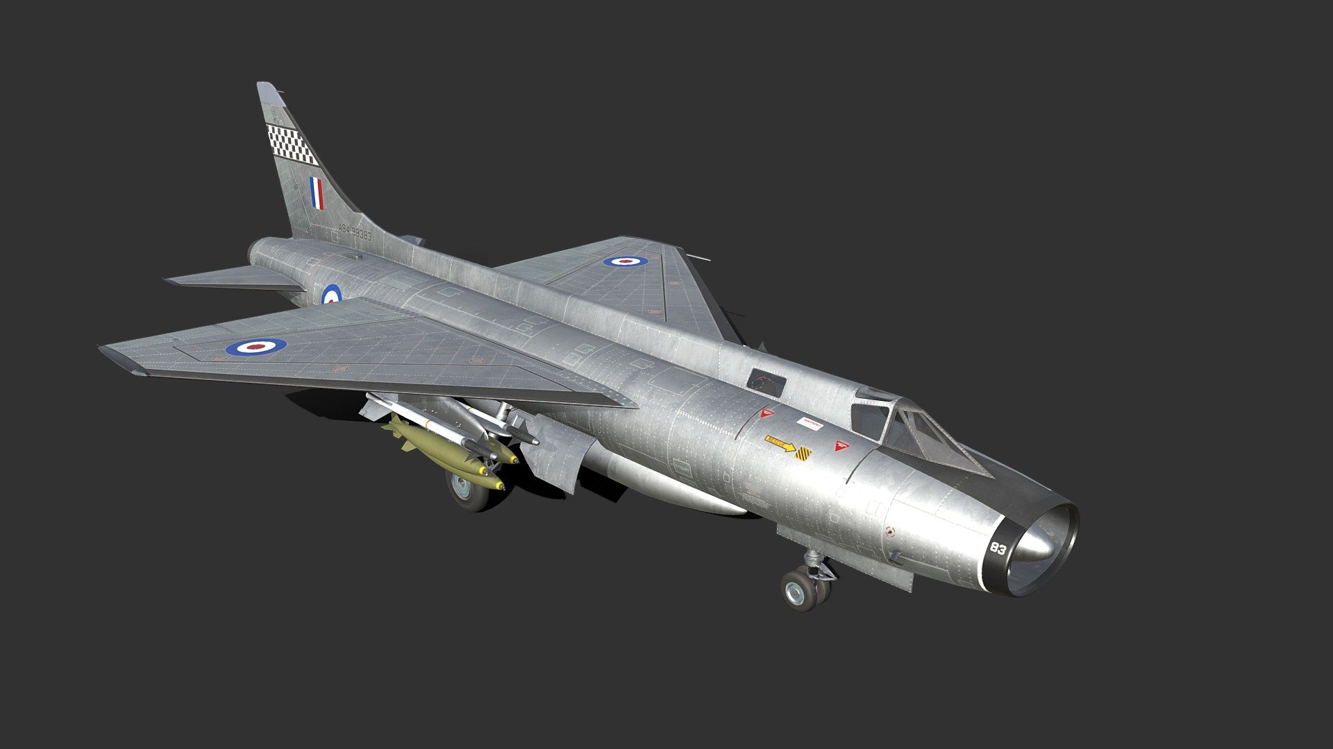 Commonwealth CA-23 Fighter 3d model