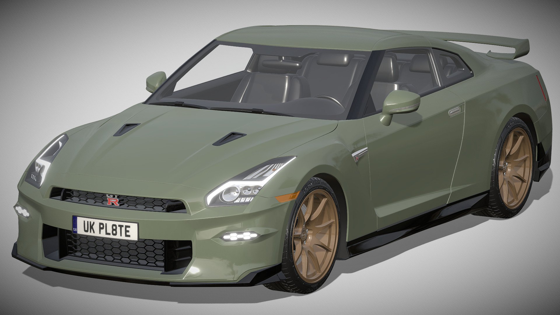 Nissan GT-R 2024 3d model