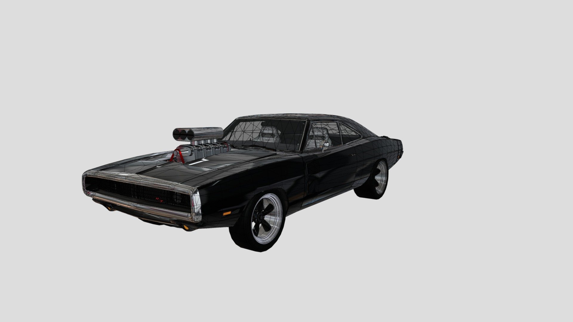 Dominic Torettos 1970 Dodge Charger R/T FAST X 3d model