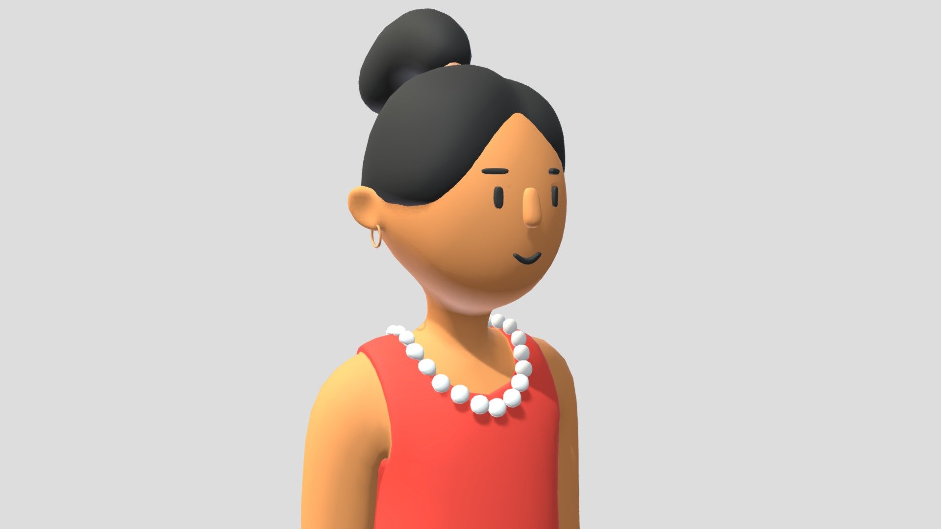 Woman 03 3d model