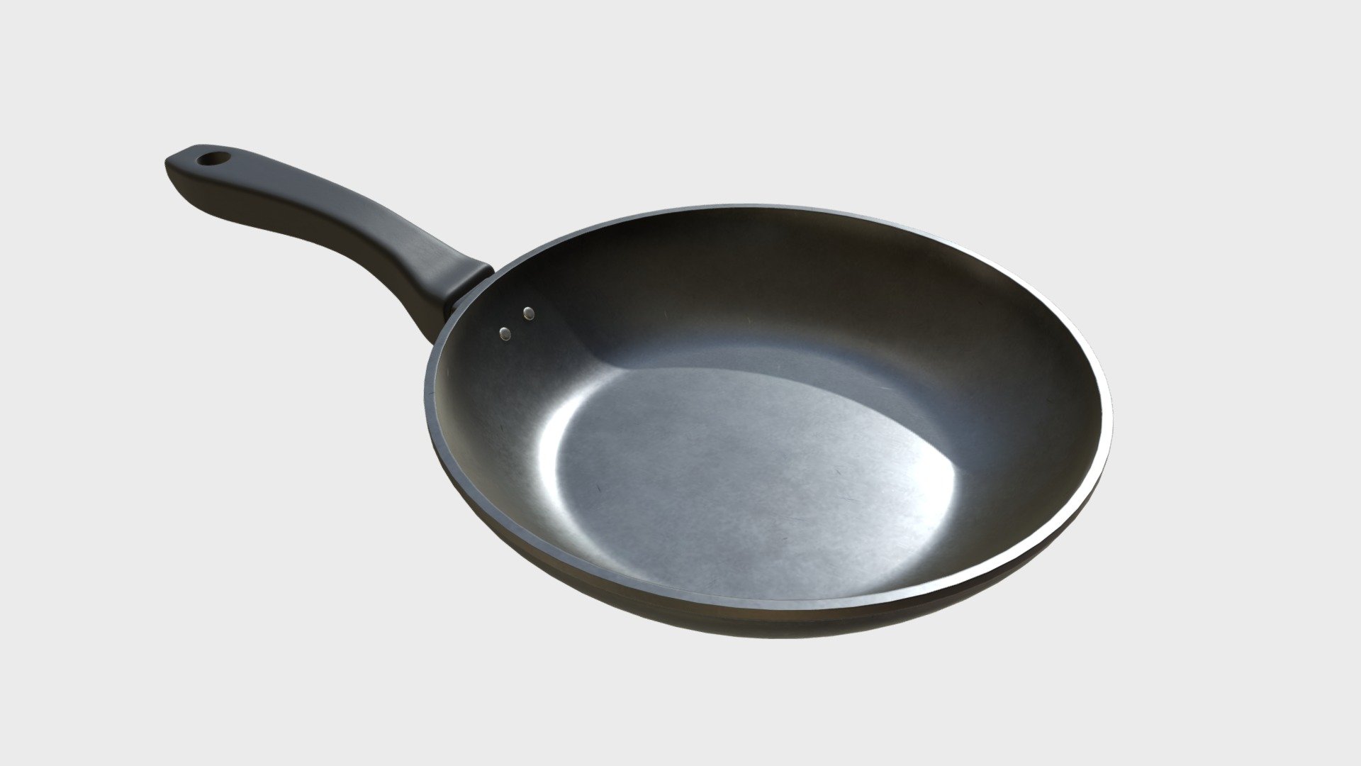 Frying pan 3d model