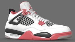 Jordan 4 Retro Fire Red