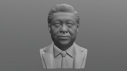 Xi Jinping bust for 3D printing