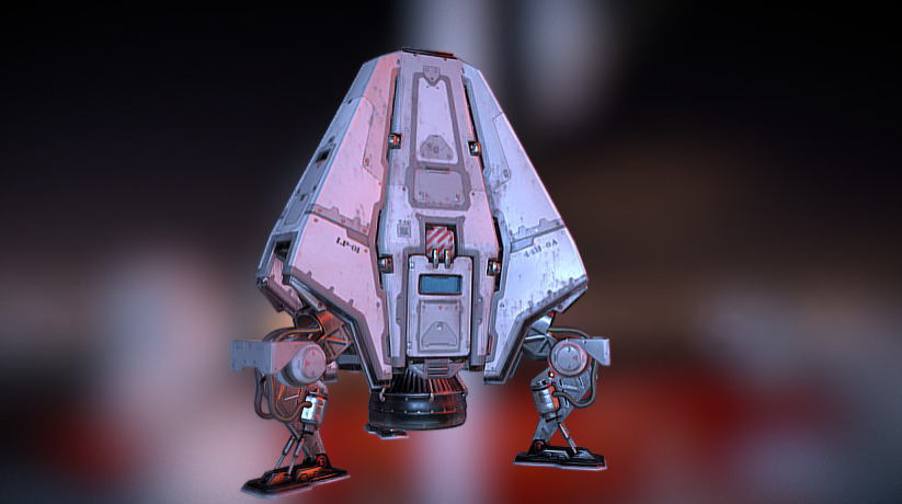 Orbital Lander 3d model