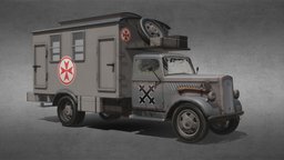 WW2 Ambulance Van (based on Opel)