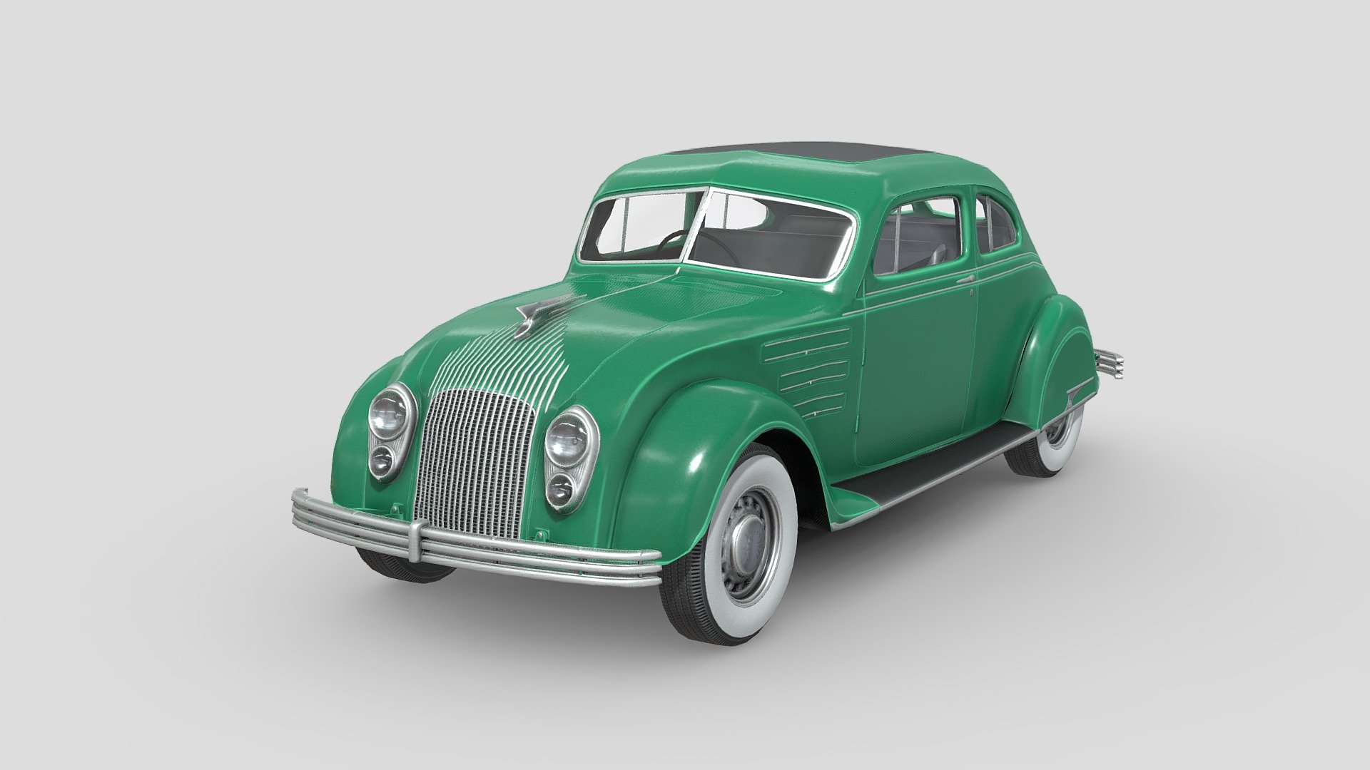 Low Poly Car 3d model