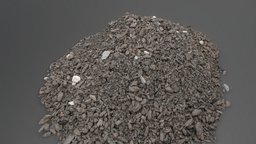 Slate stone pile