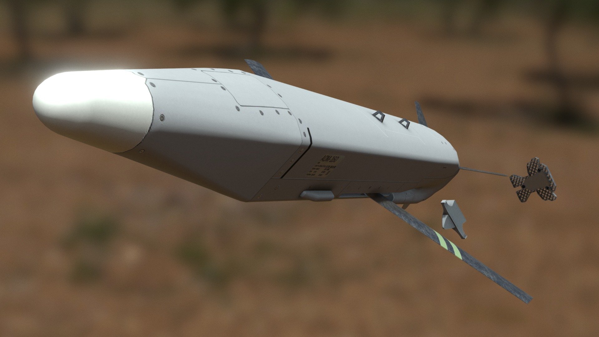 ADM-160 MALD 3d model