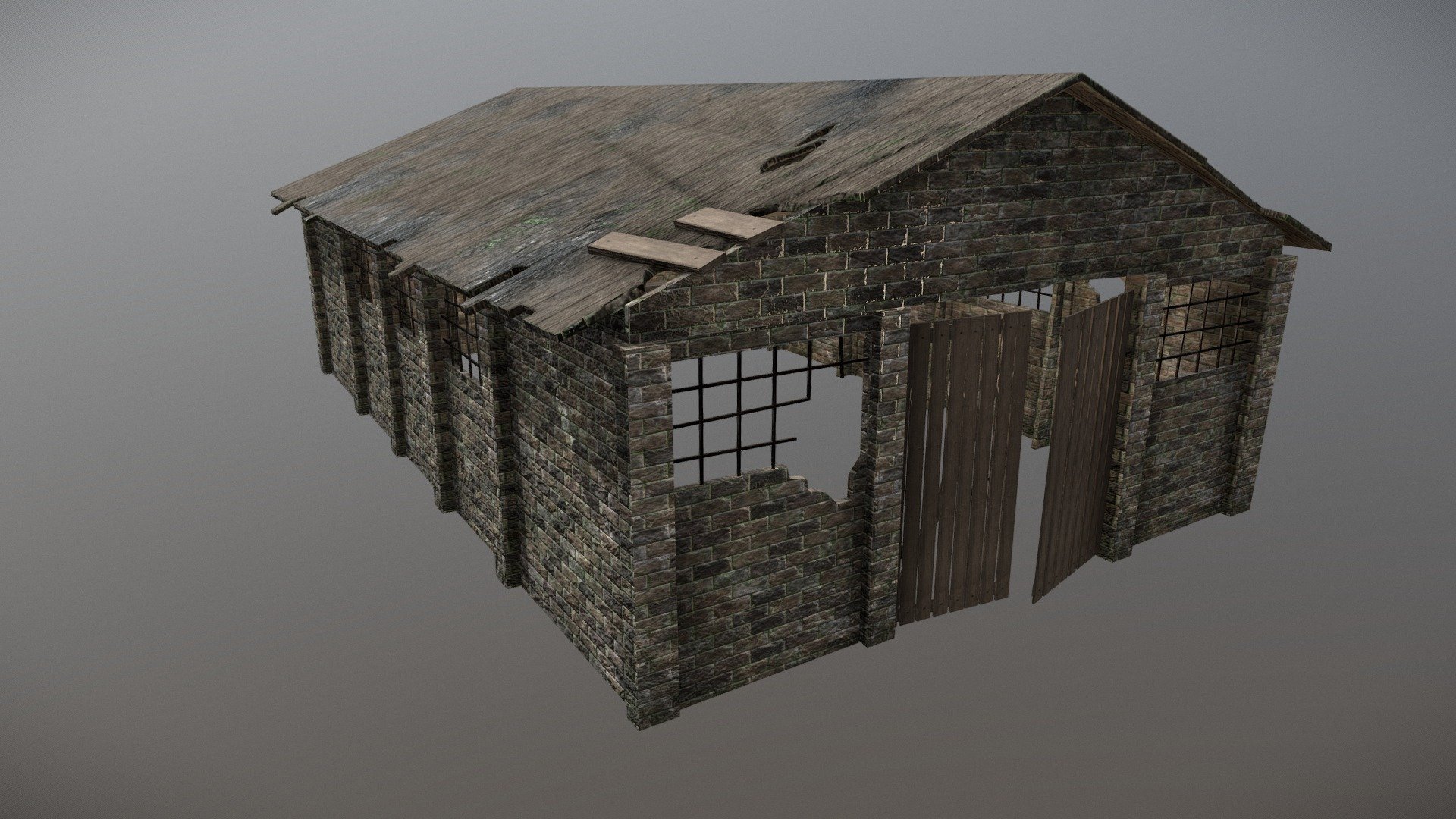 Barn 3d model