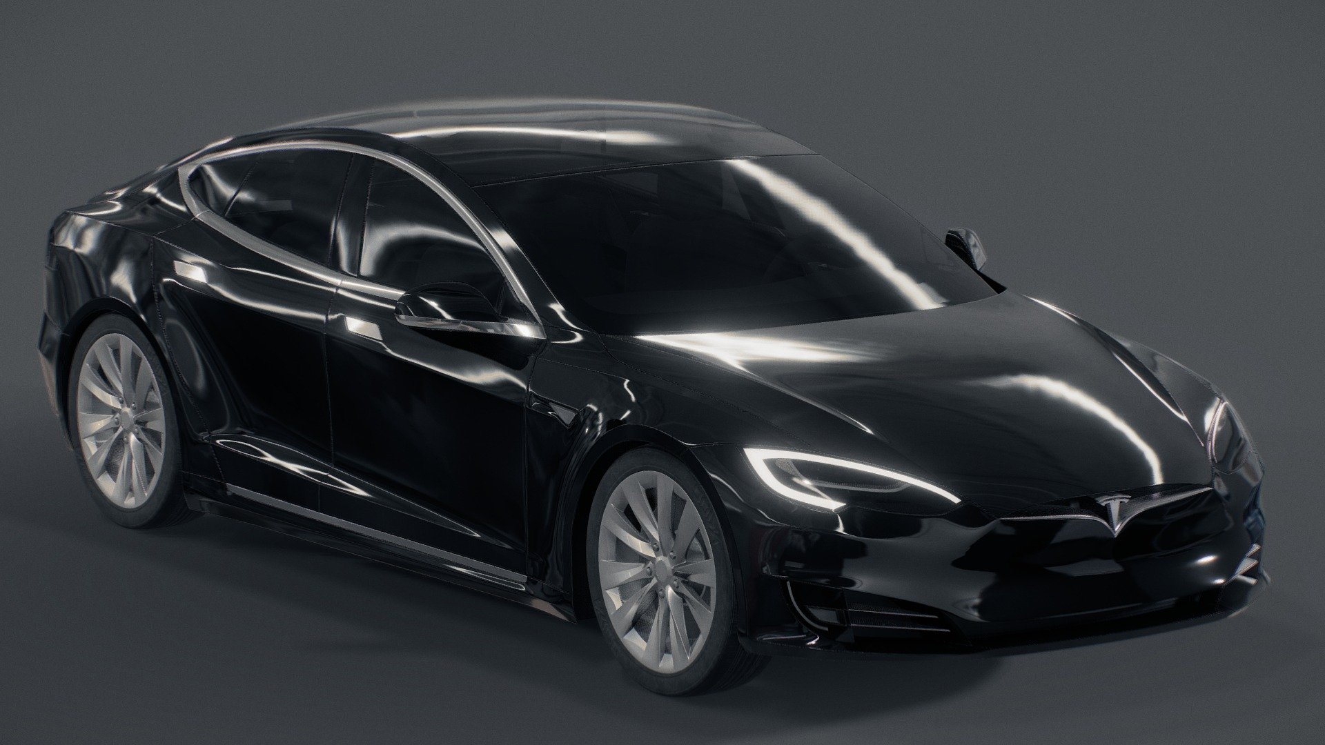 Tesla Model S 3d model