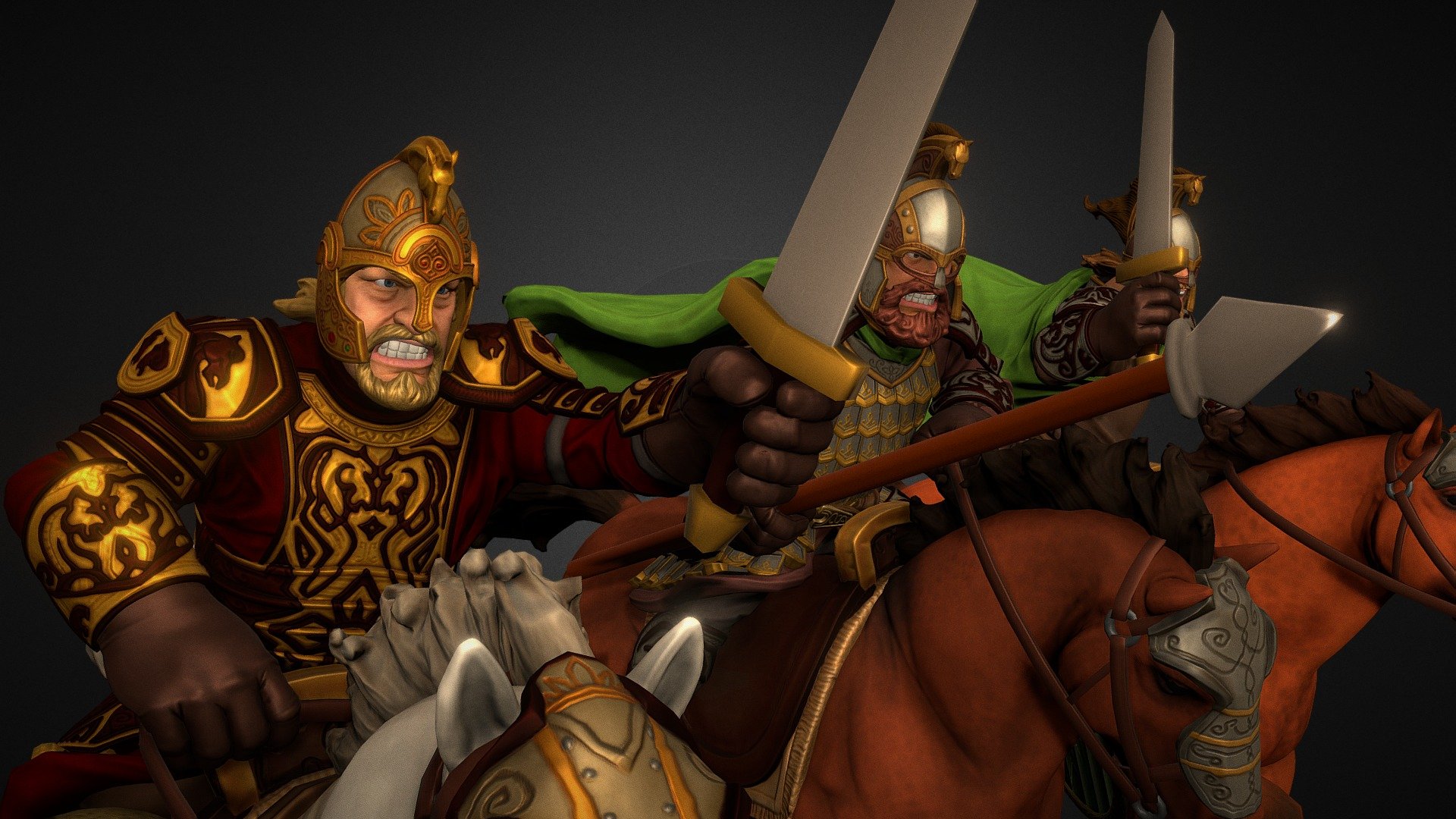 Rohirrim Charge 3d model