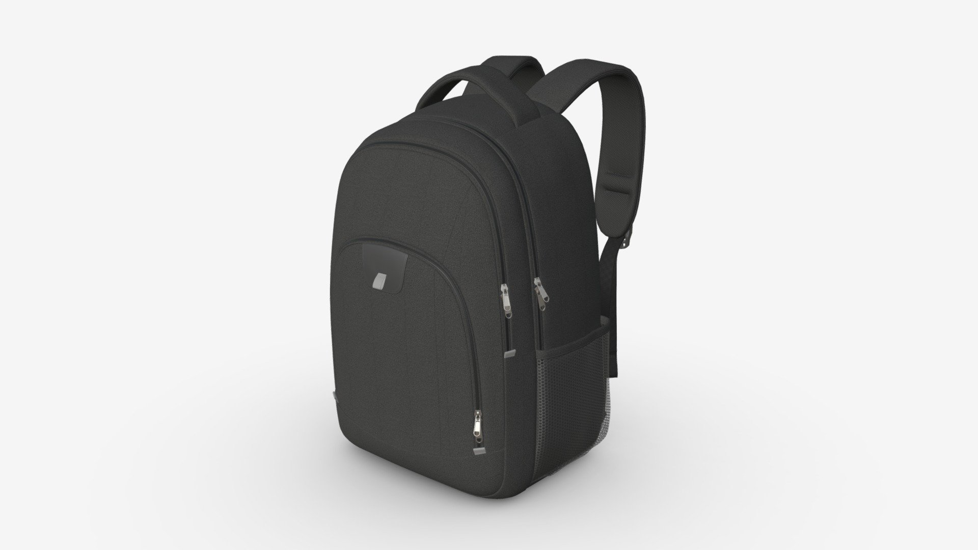 Backpack with laptop compartment 3d model