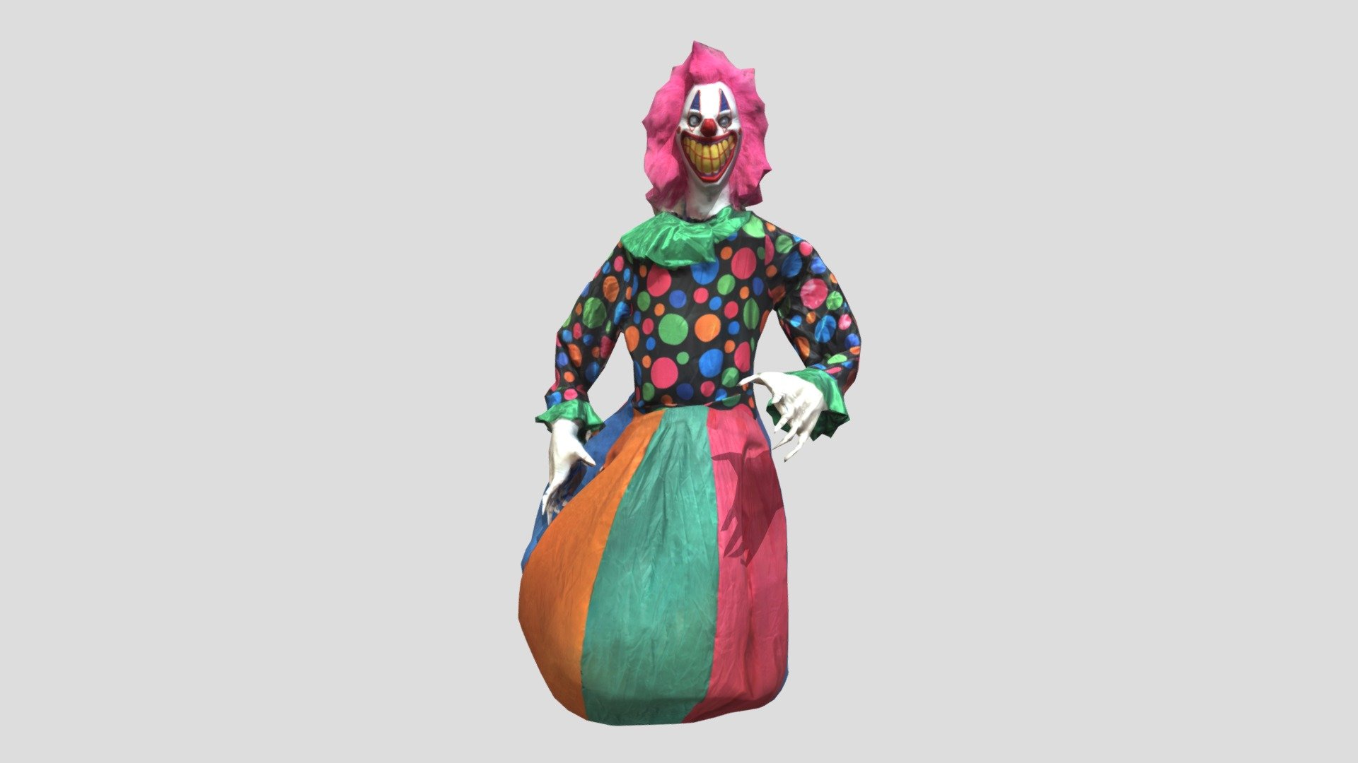 Clown (Female) 3d model