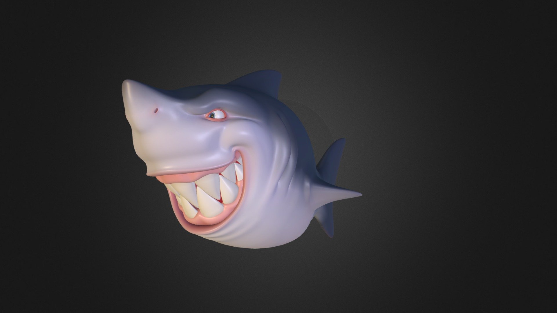 Sharky 3d model