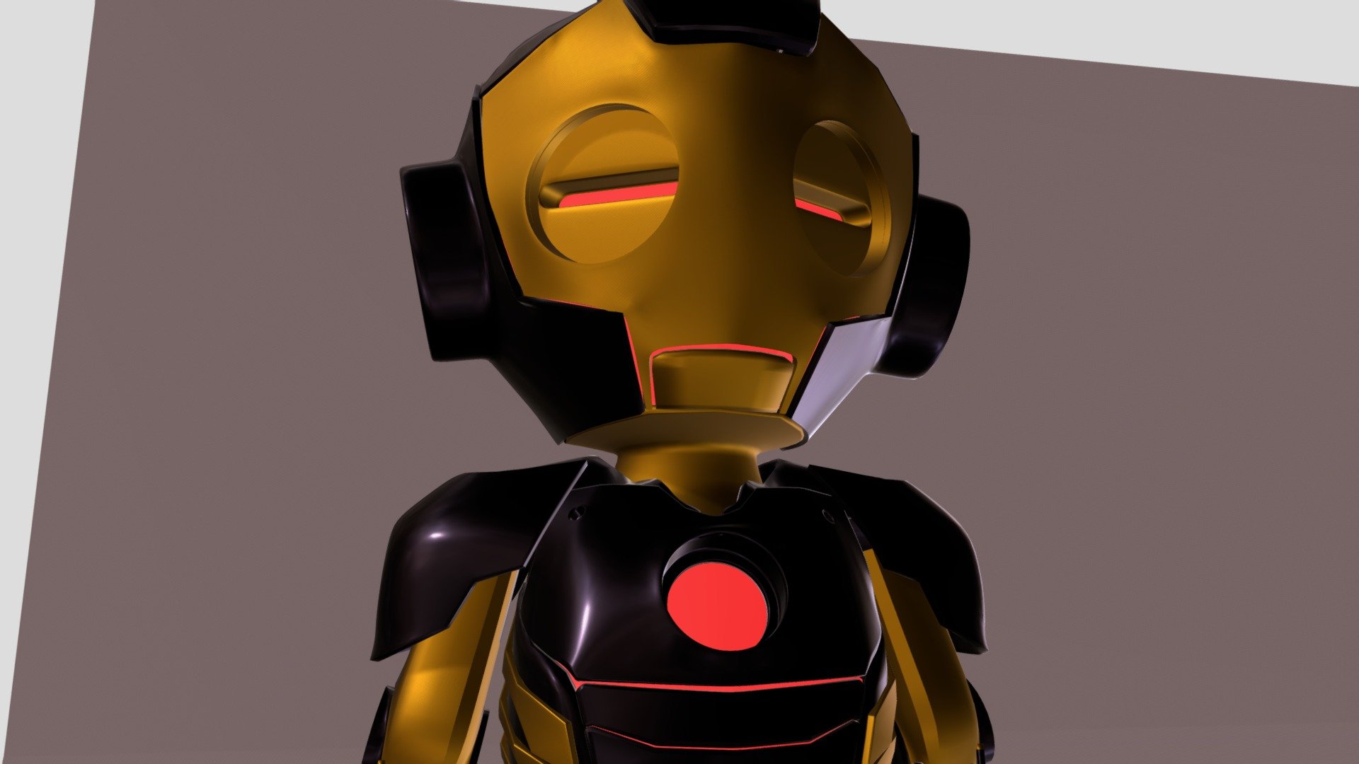 Iron Man Baby Model 42 3d model