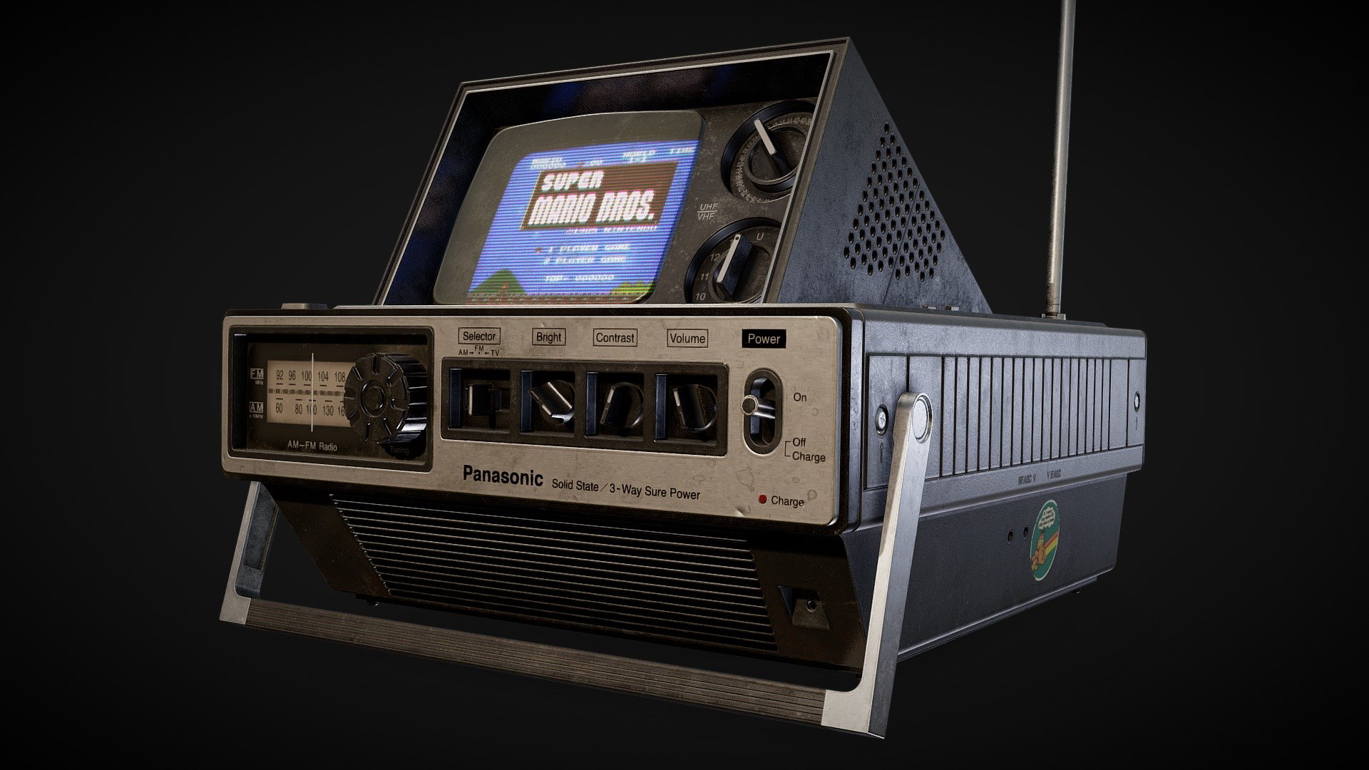 Panasonic TR-545C Rad Ed. 3d model