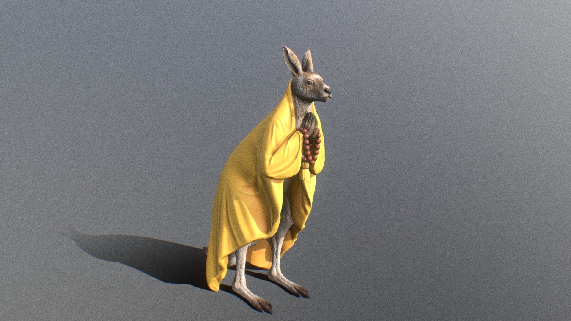 Master Kangaroo 3d model